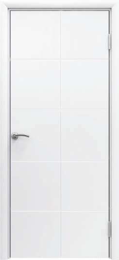 Влагостойкая дверь AquaDoor Grafica модель 10 Бежевый (RAL 1013) 600х2000