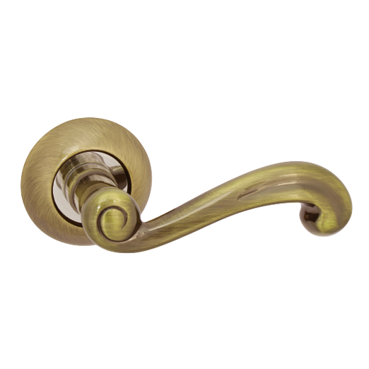 Дверная ручка Archie S010 171  AB Бронза античная