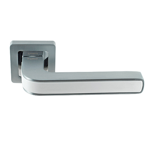 Дверная ручка Pallini Токио PAL-126-RS SC/W Хром/Белый