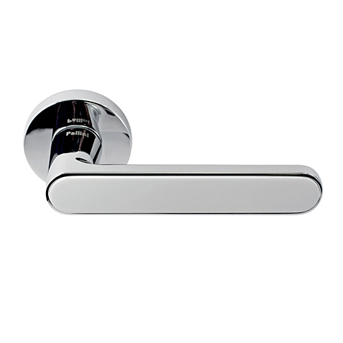 Дверная ручка Pallini Лион PAL-Z09 PC/White  Хром/Белый