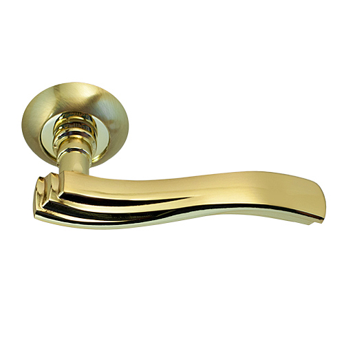 Дверная ручка Pallini Вегас PAL-247-H SG/GP Золото матовое