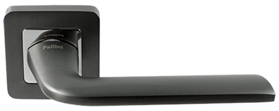 Дверная ручка Pallini Вега PAL-121-RS SBN/NP Никель черный