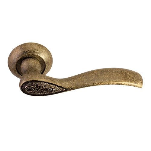 Дверная ручка Pallini Медина PAL-250-H MAB матовая античная бронза