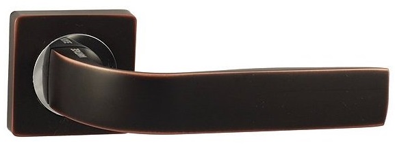 Дверная ручка Vantage V01  BL Черный с патиной