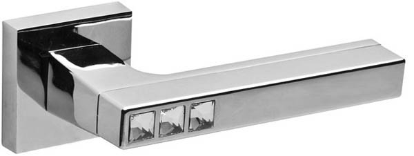 Дверная ручка Fuaro K.DM51.CRYSTAL FLASH CP Хром