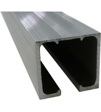 Направляющая верхняя под ролики с доводчиком Pallini PAL TRACK 3M SC Хром матовый