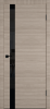 Межкомнатная дверь VFD Solo ДО Red Oak/ Black Gloss 800х2000