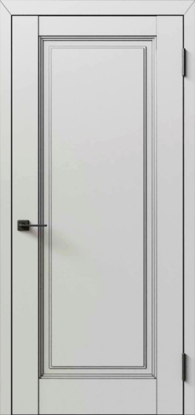 Межкомнатная дверь Дубрава Сибирь Тибет ДГ ПЭТ Платина 900х2000