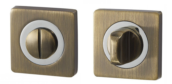 Накладка санузловая Vantage BK02  AB Бронза