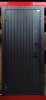 Входная дверь Берлога Тринити Элемент 2П Фрейда черный кварц/ Эмалит арктик 870х2060 Левое