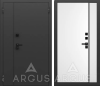 Входная дверь с терморазрывом Argus ПОД ЗАКАЗ Букле черный/ ПВХ по каталогу 1350х2050 Правое