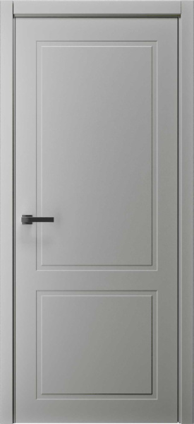 Межкомнатная дверь Albero НеоКлассика PRO-2 ДГ Серый 900х2000 (Защелка магнит. WC)
