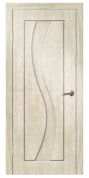 Межкомнатная дверь Дверная линия Камелия ДГ Жемчуг 600х2000