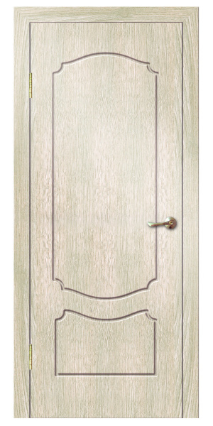 Межкомнатная дверь Дверная линия Кэрол ДГ Жемчуг 600х2000