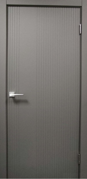 Межкомнатная дверь модель L-3 Вертикаль Капучино софт 900х2000