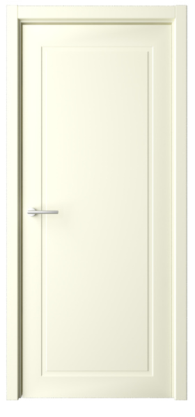 Межкомнатная дверь Albero НеоКлассика PRO-1 ДГ Слоновая кость 600х2000 (Защелка магнит. WC)