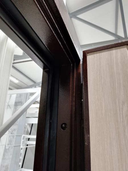 Входная дверь с терморазрывом Страж 3К Тепло Ель карпатская