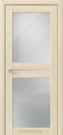 Межкомнатная дверь DVERONA Омега С2 CPL Ясень Аляска/ Сатин 900х2000