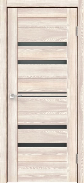 Межкомнатная дверь VellDoris XLINE 6 Клен крем/ Мателюкс графит 600х2000