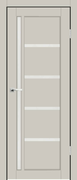 Межкомнатная дверь Synergy Марио ДО Серый матовый/ Сатин 900х2000