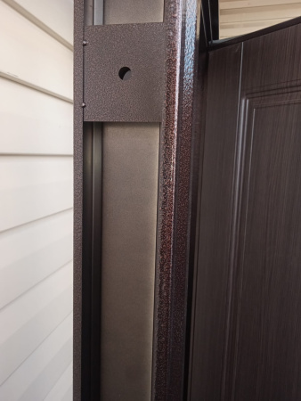 Входная дверь Страж 3К Броня Классика Антик медь/ Венге 960х2050 Правое