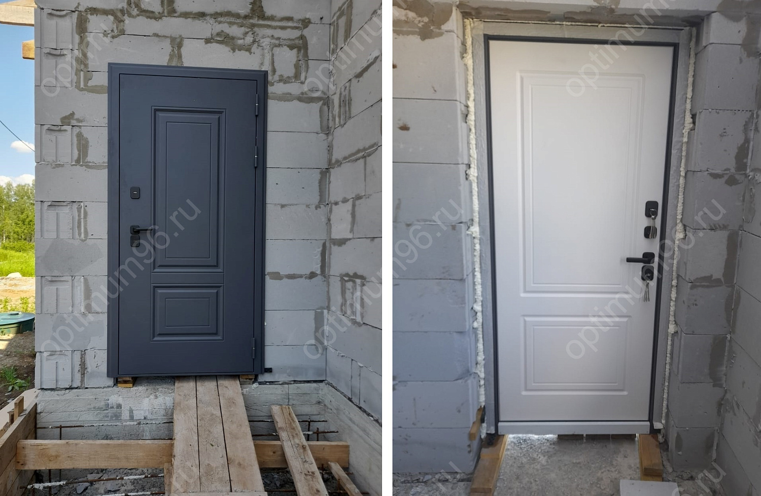 Входная дверь с терморазрывом Термо ШТАМП