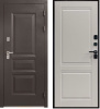 Входная дверь с терморазрывом Промет Термо Винтер Арктик Графит RAL 7024/ Белый арктик 880х2050 Правое