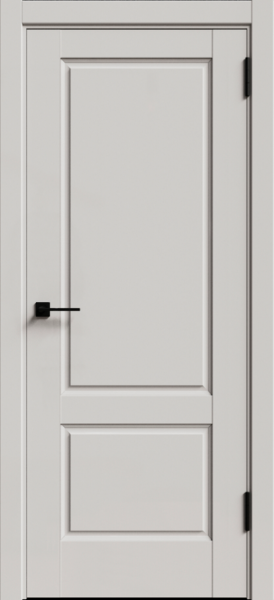 Межкомнатная дверь Дубрава Сибирь Ода ДГ ПЭТ Платина 900х2000