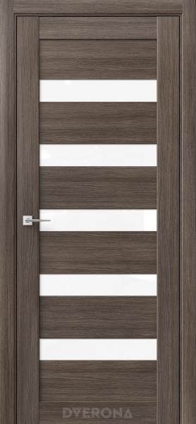 Межкомнатная дверь DVERONA Альфа 5 Дуб Неаполь/ Белый лакобель 600х2000