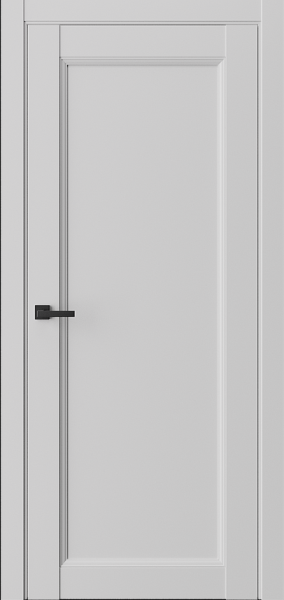 Межкомнатная дверь WestStyle Enika 1V ДГ Силк Грей 600х2000