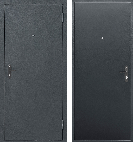 Входная дверь AGAT Вектор металл Антик серебро 860х2050 Левое