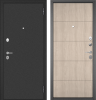 Входная дверь Мастино Family Eco Букле антрацит/ Ясень Ривьера айс 9Е-193 860х2050 Правое