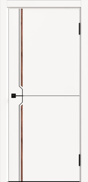 Межкомнатная дверь Дубрава Сибирь DC-4 Hardwood platinum 600х2000