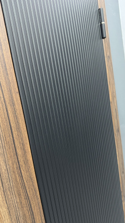 Входная дверь BOST Верона Черная шагрень/ Черная шагрень 860х2070 Левое