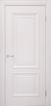 Межкомнатная дверь Domea Неаполь-2 (багет) ДГ Эмаль белая 900х2000