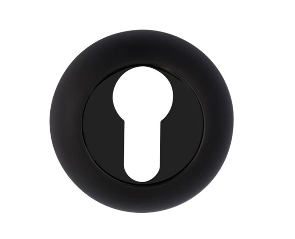 Накладка на цилиндр ESCUR EURO/FIN SC-01 BL Черный