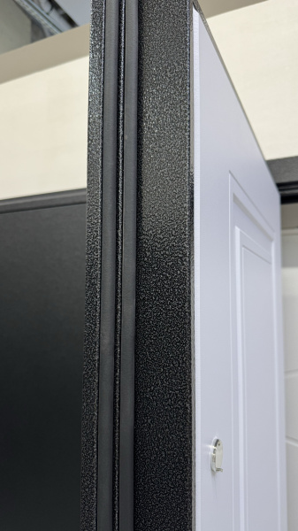 Входная дверь BOST Галант (new) Антик серебро/ Белый 860х2070 Левое