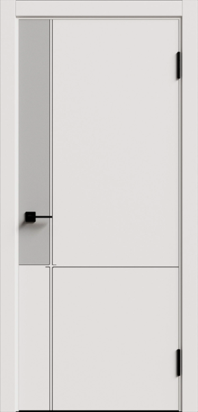 Межкомнатная дверь Дубрава Сибирь DC-3 Hardwood silver 600х2000