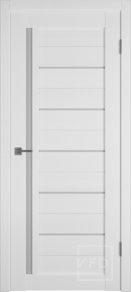 Межкомнатная дверь VFD Atum 1 ДО Snow/ White Cloud 900х2000