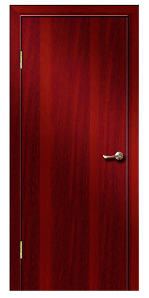 Межкомнатная дверь Дверная линия ДГ 01 ПВХ Итальянский орех 600х2000