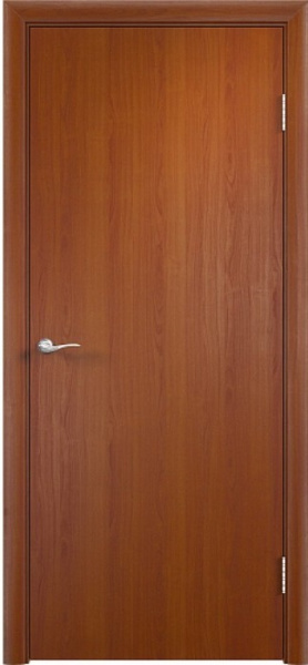 Межкомнатная дверь гладкая ДГ Итальянский орех 600х2000