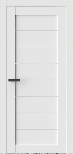Межкомнатная дверь WestStyle RE 48 ДО Emlayer белый/ Сатин 600х2000