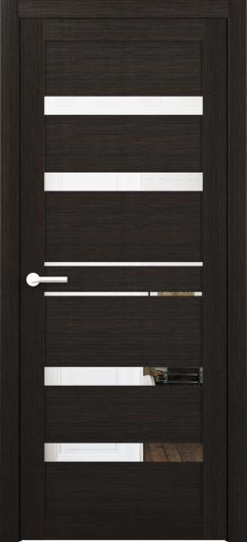 Межкомнатная дверь Albero Дрезден ДО Темный кипарис/ Зеркало 600х2000