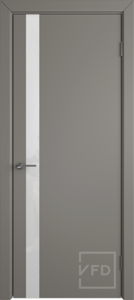 Межкомнатная дверь VFD Niuta Ett ДО Stone/ White Gloss 900х2000