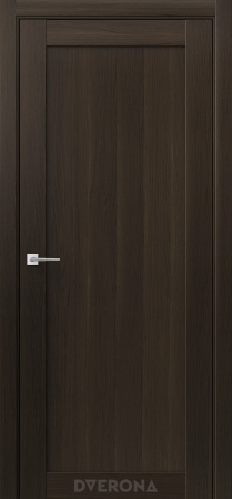 Межкомнатная дверь DVERONA Сингл CPL Дуб Браун/ Глухая вставка 600х2000