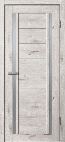 Межкомнатная дверь FlyDoors 203 ДО Дуб арктик/ Мателюкс 600х2000