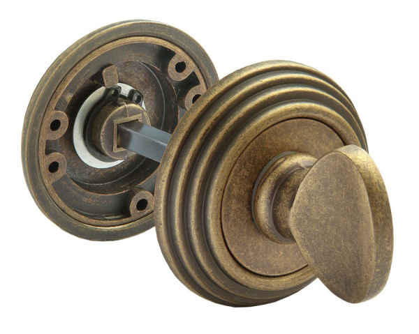 Завертка сантехническая Rucetti RAP-CLASSIC-L WC  OMB Античная бронза