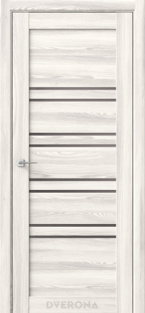 Межкомнатная дверь DVERONA Йота 8 Ривьера айс/ Сатин графит 800х2000