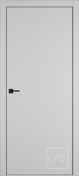 Межкомнатная дверь VFD Urban Z Emalex Steel/ кромка BE с 4-х сторон 900х2000 (Врезка под замок)