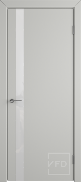 Межкомнатная дверь VFD Niuta Ett ДО Cotton/ White Gloss 900х2000